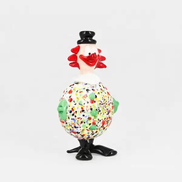 BachPartyGifts Unique gifts murano glass clown statues figurines